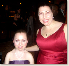 Kelly Rouba and Elizabeth Davis at the Disability Power and Pride Inaugural Ball in Washington, DC.  EAD & Associates, LLC was an event sponsor